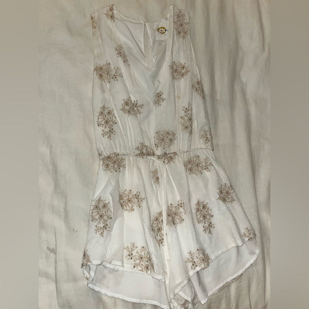 Blue Life Romper
